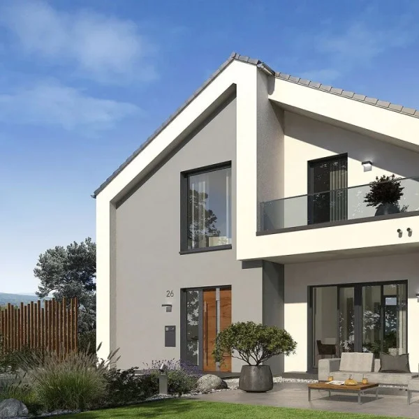 Ein­fa­mi­li­en­haus mit modernem De­si­gnan­spruch************