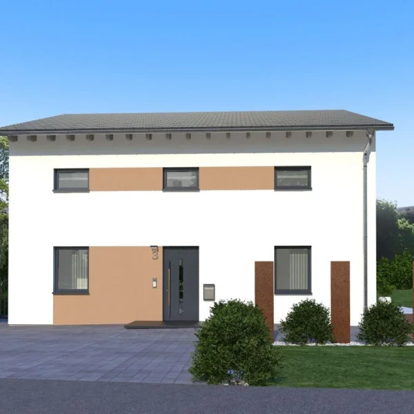 EINFAMILIENHAUS MIT VERSETZTEM PULTDACH*