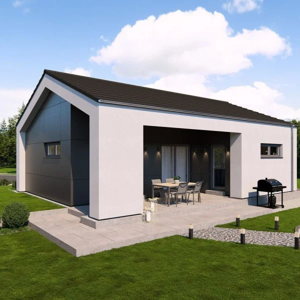 EIN BUNGALOW, DER ZUM VERWEILEN EINLÄDT**