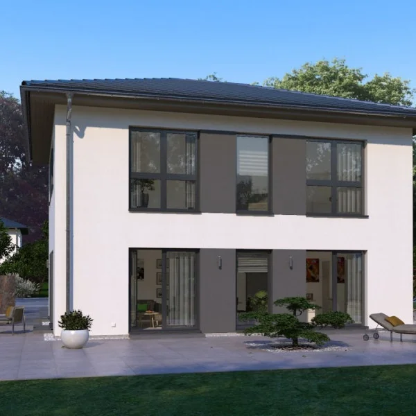 MODERNES WOHNHAUS MIT ELEGANTEM WALMDACH***