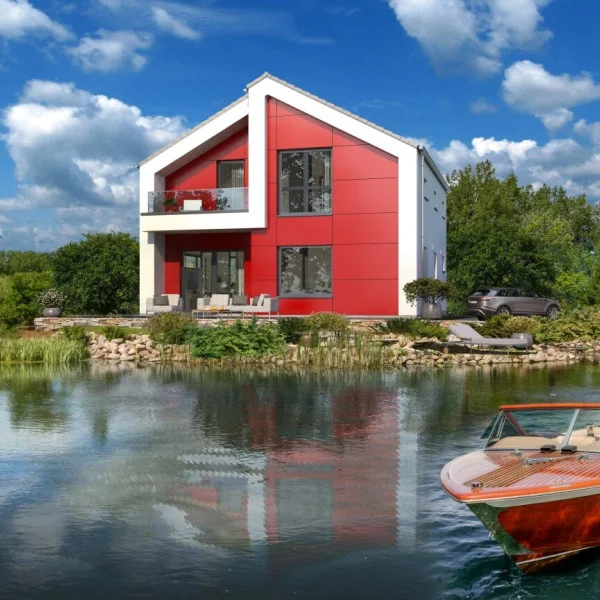 Ein­fa­mi­li­en­haus mit modernem De­si­gnan­spruch**************