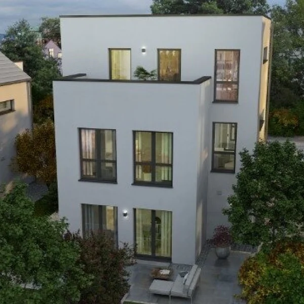 Hell, elegant und praktisch - Ein Haus mit zeitlosem Satteldach**