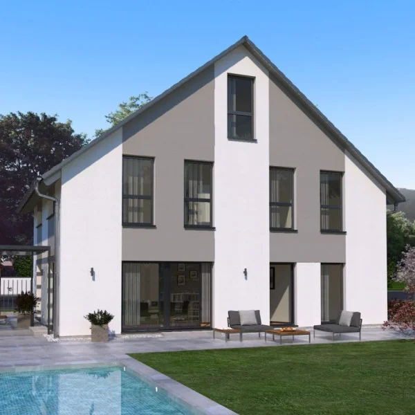 Einfamilienhaus mit höchstem Wohnkomfort auf drei Etagen mit traumhaftem Ausblick - Bezug 2026