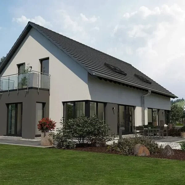 Aus eins mach zwei: Unser klassisches Zwei­fa­mi­li­en­haus*****