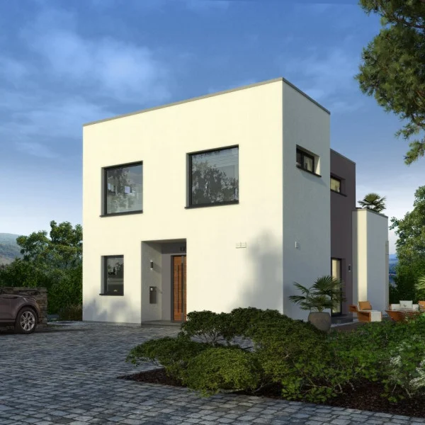 Ein­fa­mi­li­en­haus mit besonderer Architektur